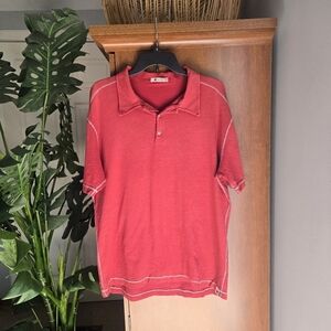 Agave Red Polo Shirt Casual Style